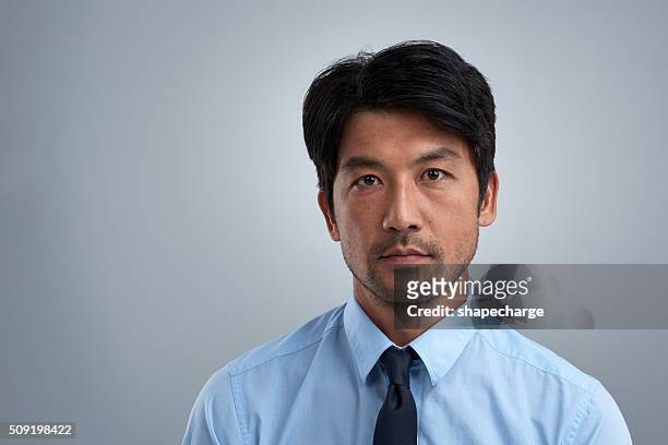 i'm in charge of my own success - korean man stockfoto's en -beelden