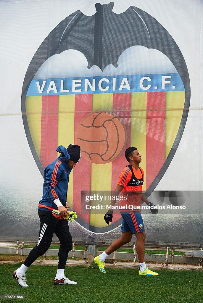 Valencia CF Training and Press Conference