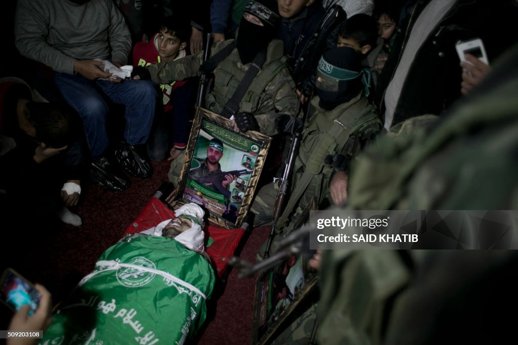 PALESTINIAN-ISRAEL-GAZA-CONFLICT-TUNNELS-FUNERAL