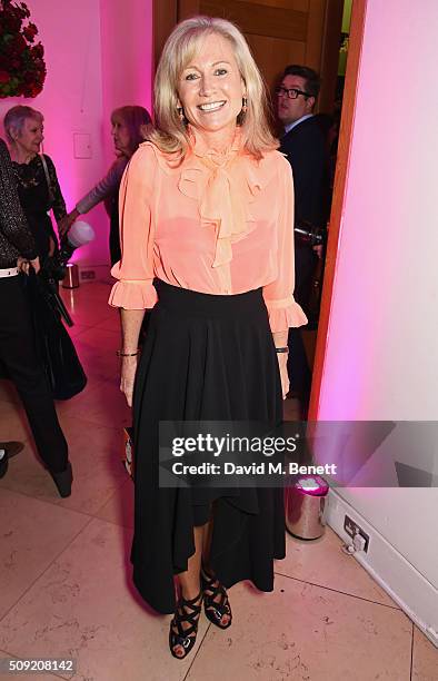 Lady Alison Myners attends a private view of "Vogue 100: A Century of Style" hosted by Alexandra Shulman and Leon Max at the National Portrait...