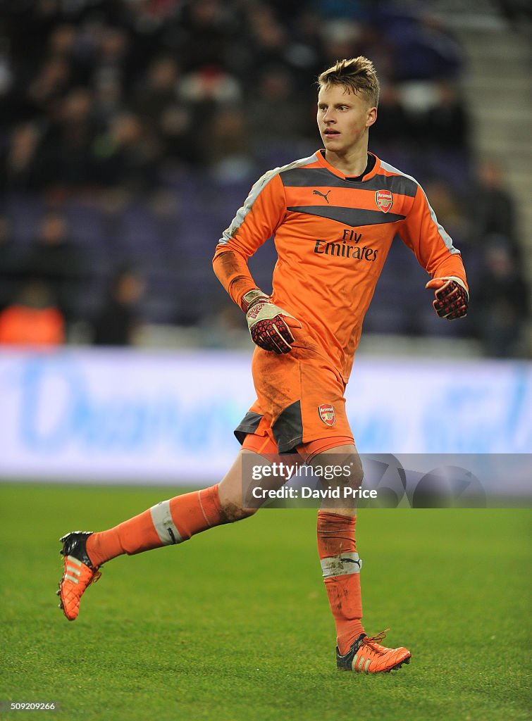 Anderlecht v Arsenal: UEFA Youth Champions League