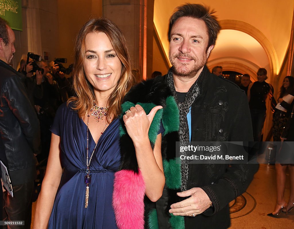 Alexandra Shulman And Leon Max Host The Opening Of "Vogue 100: A Century Of Style" At The National Portrait Gallery Sponsored By Leon Max