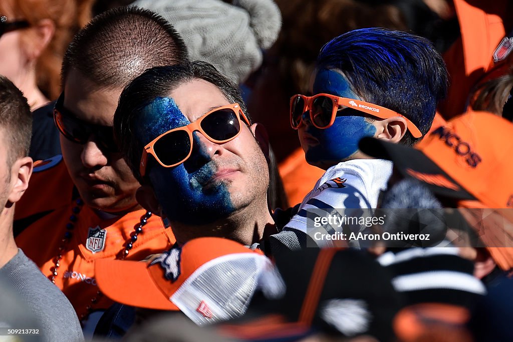 Denver Broncos Super Bowl Rally