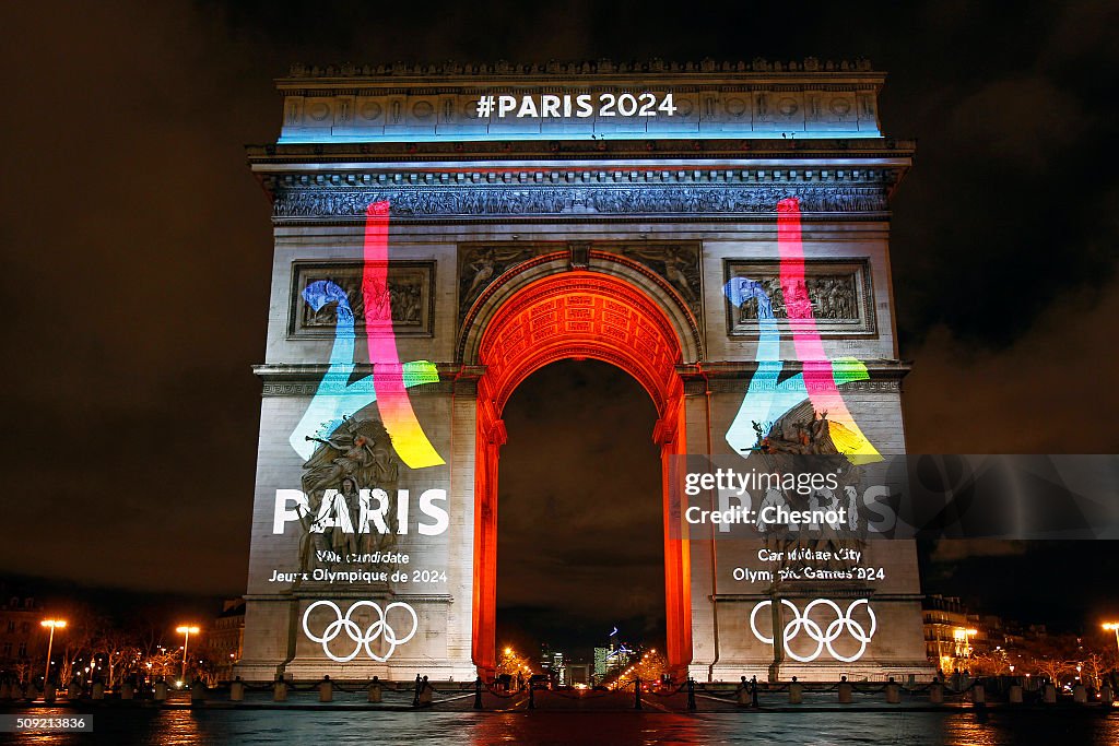 Paris City Unveils Logo to Promote Paris 2024
