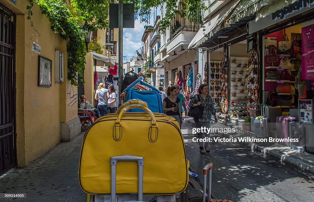 Street Scene, Central Athens