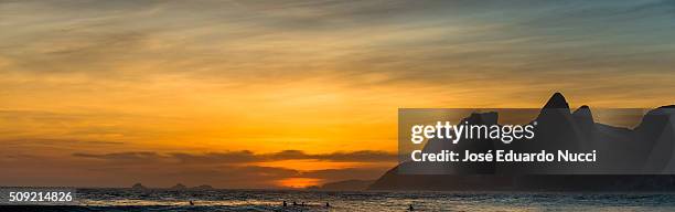 praia de ipanema,rio de janeiro,brazil - arpoador beach stock pictures, royalty-free photos & images