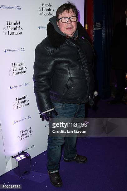 Perry Benson attends the grand opening of Jim Hendrix's London home on February 9, 2016 in London, England.