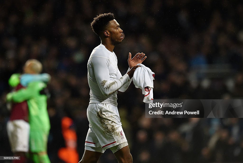 West Ham United v Liverpool - The Emirates FA Cup Fourth Round Replay