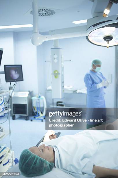traumatology surgery patient in hospital - traumatology stock pictures, royalty-free photos & images