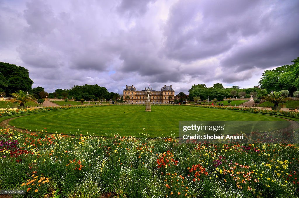 Luxembourg Gardens and Palace, Paris, France
