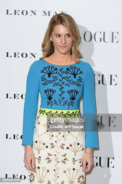 Kinvara Balfour attends at Vogue 100: A Century Of Style at the National Portrait Gallery on February 9, 2016 in London, England.