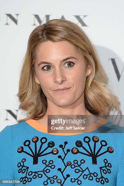 Kinvara Balfour attends at Vogue 100: A Century Of Style at the National Portrait Gallery on February 9, 2016 in London, England.