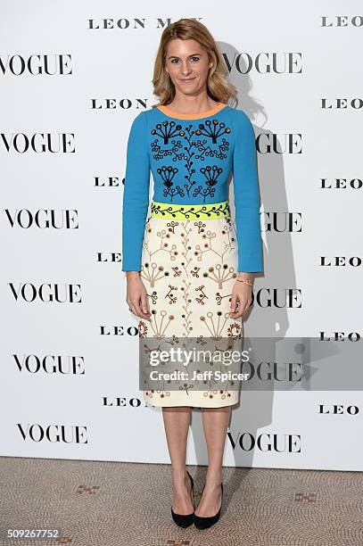 Kinvara Balfour attends at Vogue 100: A Century Of Style at the National Portrait Gallery on February 9, 2016 in London, England.