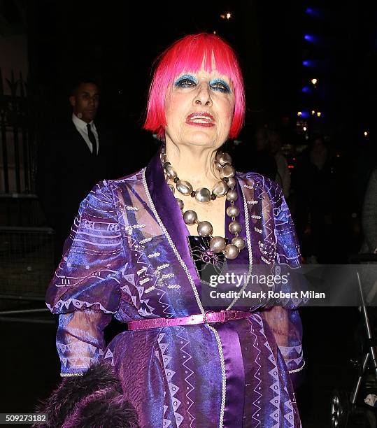 Zandra Rodes Logo Zandra Rhodes Fashion Exhibit Photos and Premium High Res Pictures ...