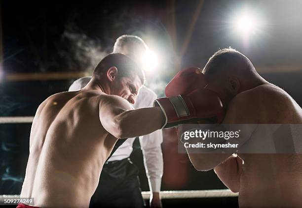 pugilato! - fighting ring foto e immagini stock