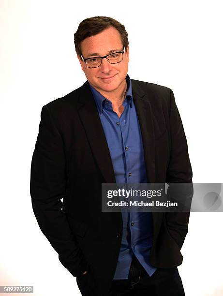 Bob Saget visits The Lowdown With Diana Madison on February 9, 2016 in Hollywood, California.