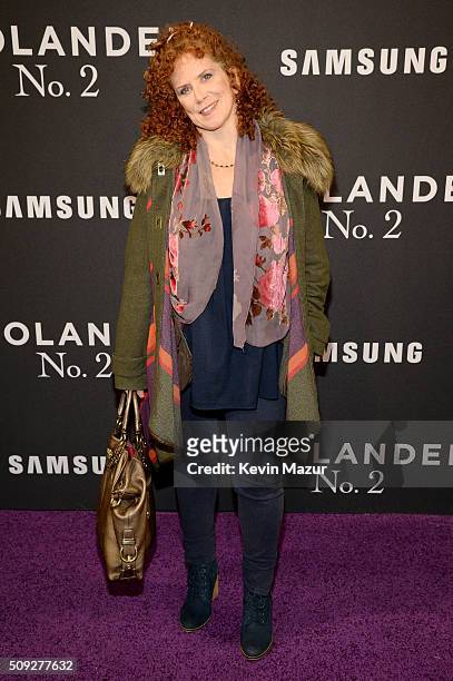 Actress Amy Stiller attends the "Zoolander 2" World Premiere at Alice Tully Hall on February 9, 2016 in New York City.