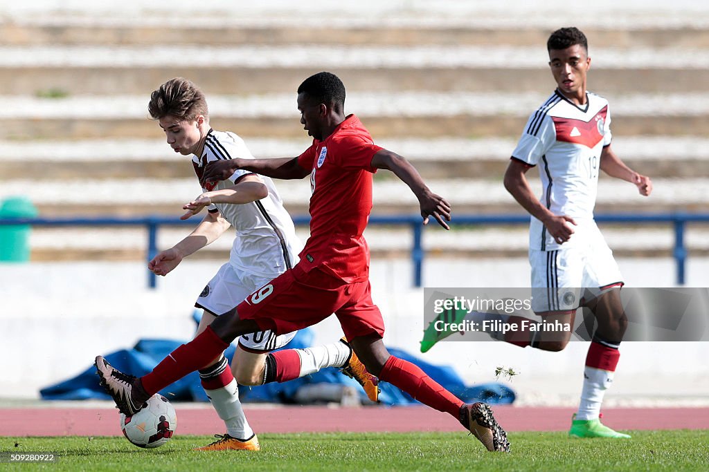 U17 England v U17 Germany - Algarve Cup