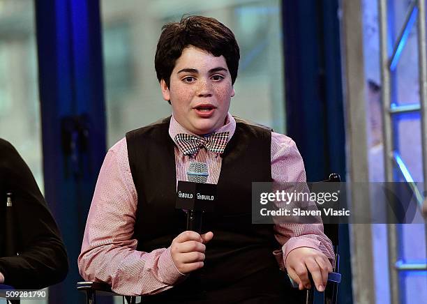 Actor Cyrus Arnold discusses his new film "Zoolander 2" at AOL Build Speaker Series at AOL Studios In New York on February 9, 2016 in New York City.