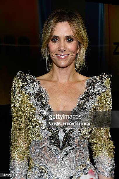 Actress Kristen Wiig attends the "Zoolander No. 2" World Premiere at Alice Tully Hall on February 9, 2016 in New York City.