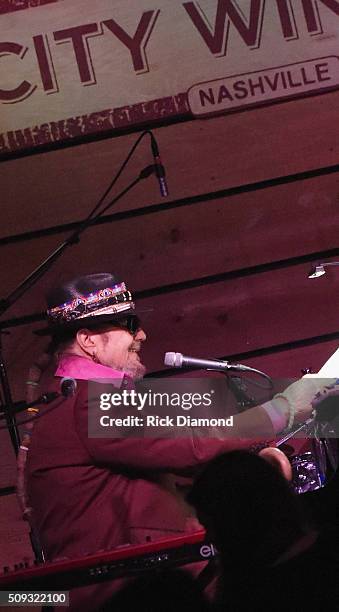 Dr. John performs on Mardi Gras/Fat Tuesday at City Winery Nashville on February 9, 2016 in Nashville, Tennessee.