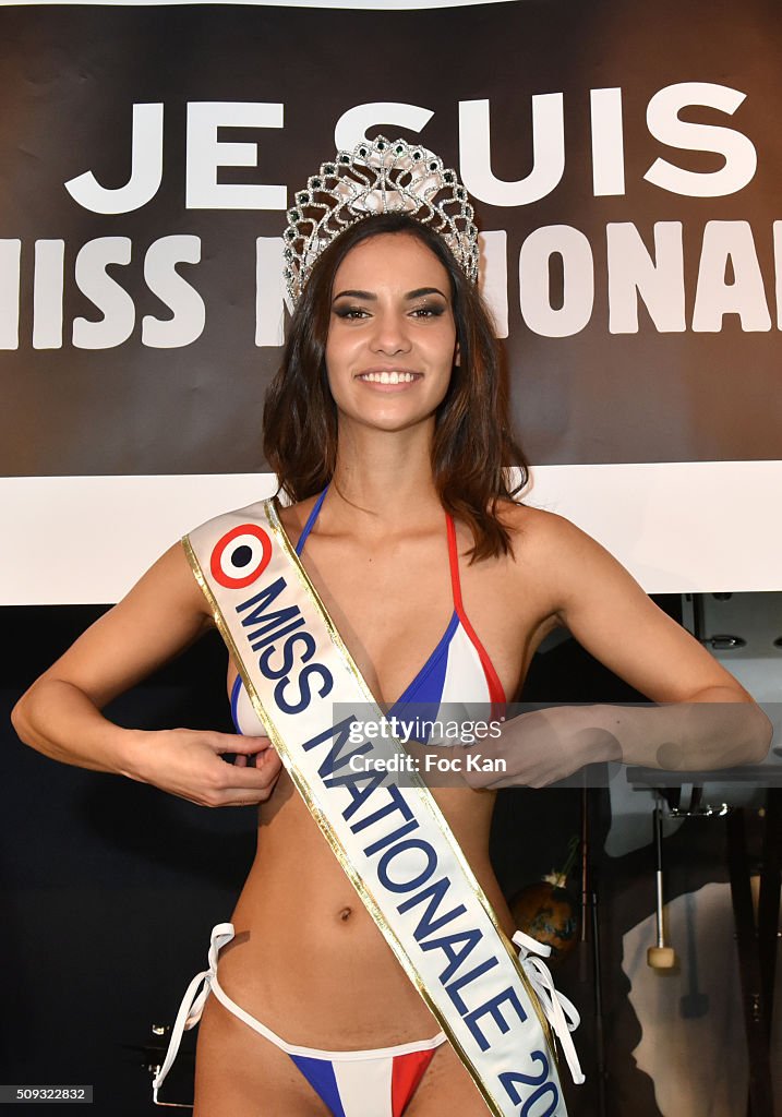 Miss Nationale 2016 Press Conference at Le Petit Journal Montparnasse