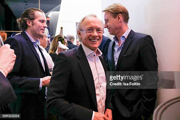 Bernd Wehmeyer attends the Montblanc House Opening on February 09, 2016 in Hamburg, Germany.