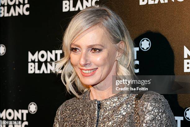 Petra van Bremen attends the Montblanc House Opening on February 09, 2016 in Hamburg, Germany.