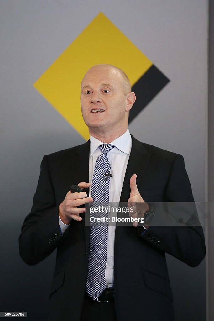 Commonwealth Bank of Australia Chief Executive Officer Ian Narev Presents Results News Conference