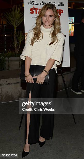 Actress Annie Heise attends the premiere for The Orchard's "A Stand Up Guy" on February 9, 2016 in Los Angeles, California.