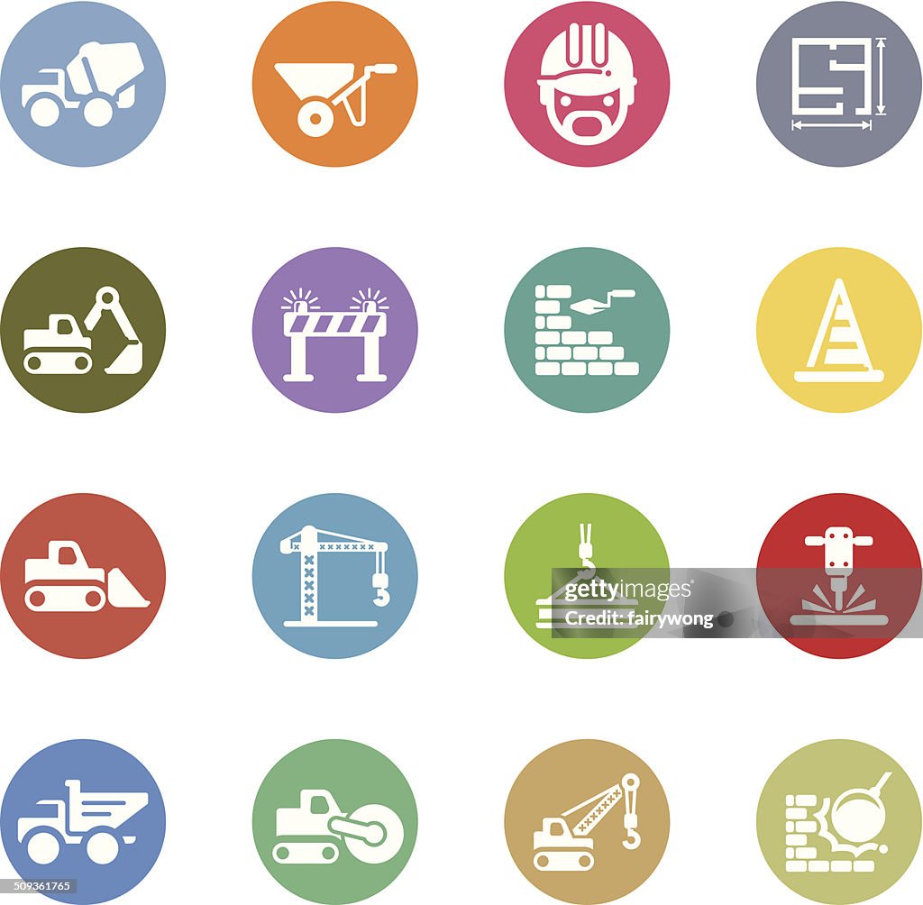 Construction icons