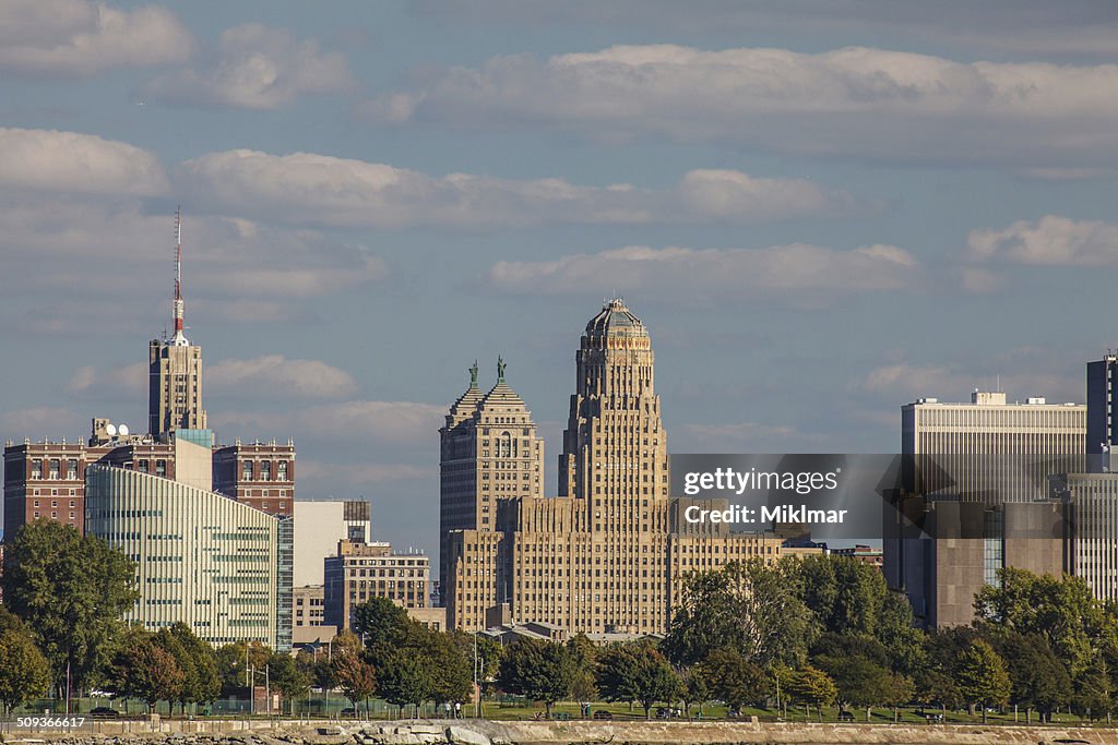 Downtown Buffalo View From Ft. Erie