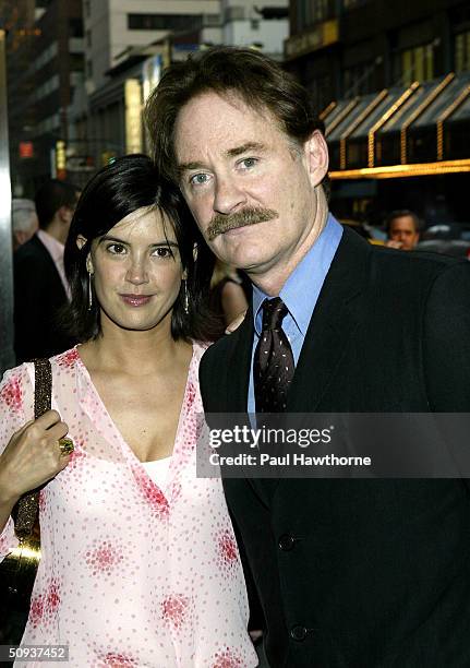 Actors Phoebe Cates and husband Kevin Kline attend MoMA's 36th Annual Party In The Garden at Roseland Ballroom June 7, 2004 in New York City.