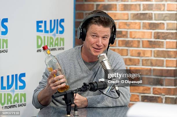 Billy Bush visits "The Elvis Duran Z100 Morning Show" at Z100 Studio on February 10, 2016 in New York City.