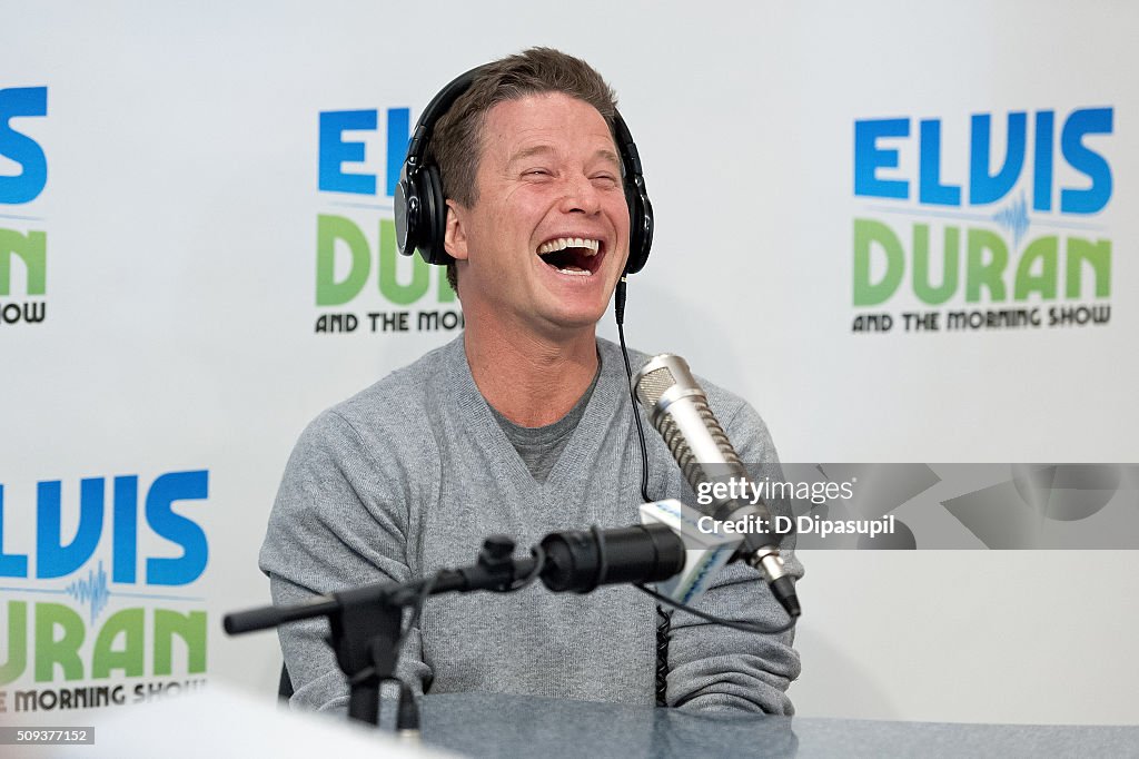 Billy Bush Visits "The Elvis Duran Z100 Morning Show"