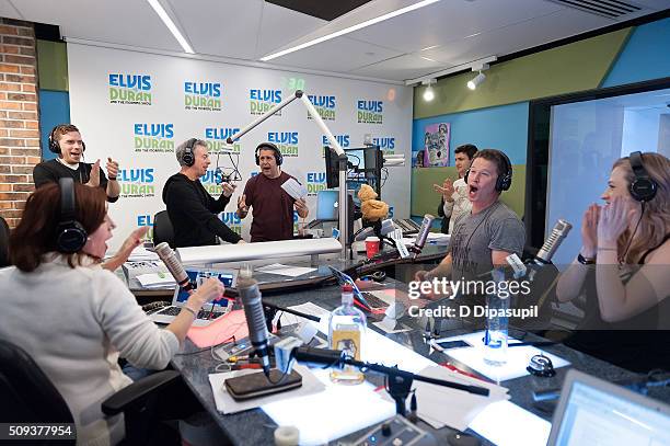 Billy Bush visits "The Elvis Duran Z100 Morning Show" at Z100 Studio on February 10, 2016 in New York City.