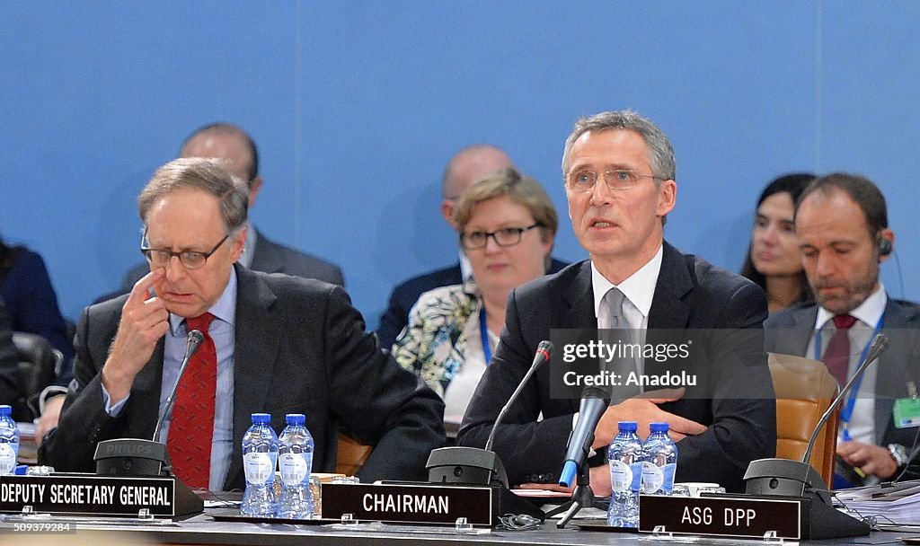 NATO Defense Ministers meeting in Brussels