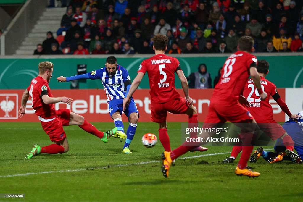 1. FC Heidenheim v Hertha BSC - DFB Cup