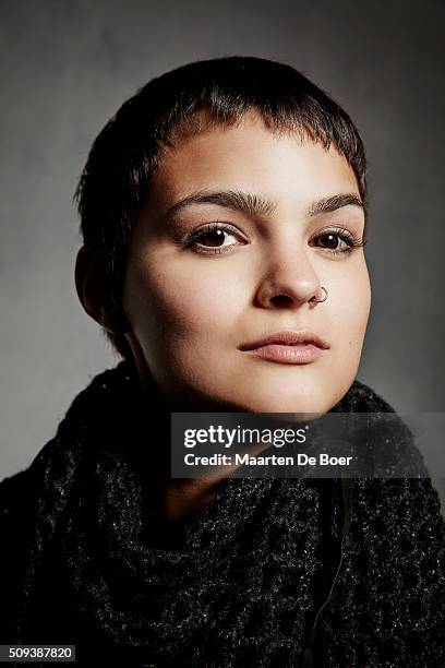 Brianna Hildebrand of 'First Girl I Loved' poses for a portrait at the 2016 Sundance Film Festival Getty Images Portrait Studio Hosted By Eddie Bauer...