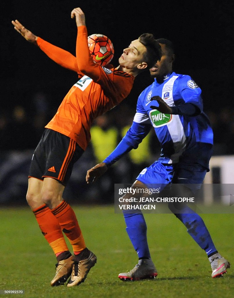 FBL-FRA-CUP-SARRE-UNION-LORIENT