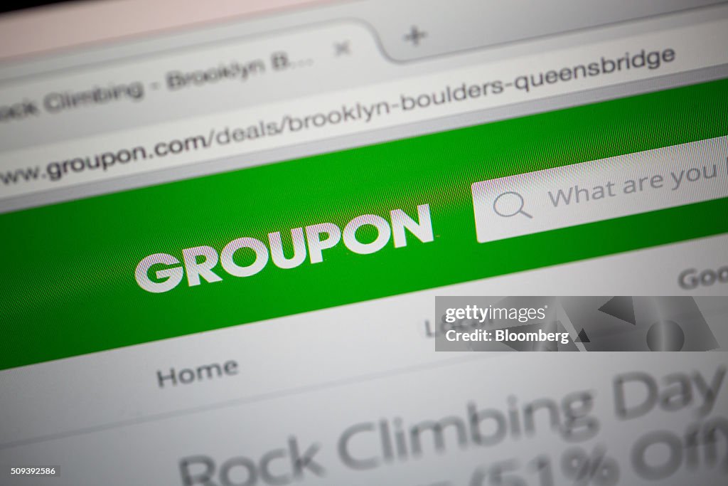 Groupon Inc. Illustrations Ahead Of Earnings Release