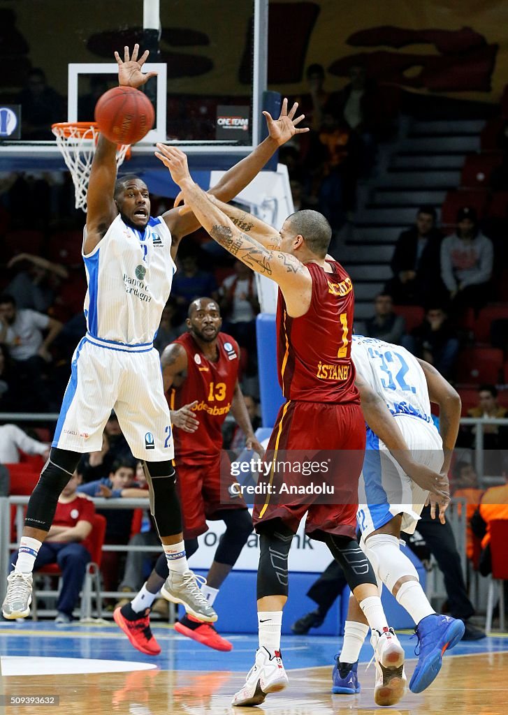 Galatasaray Odeabank vs Dinamo Sassari - Eurocup