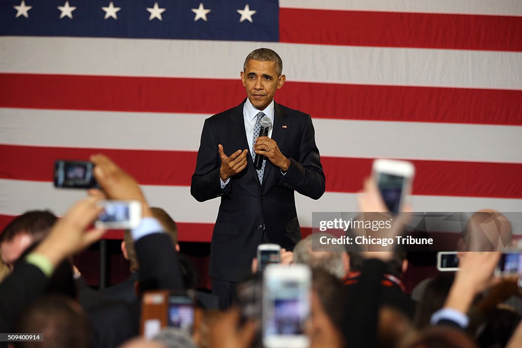 Obama in Springfield