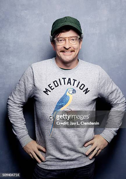 Rhys Darby of 'Hunt for the Wilderpeople' poses for a portrait at the 2016 Sundance Film Festival on January 24, 2016 in Park City, Utah. CREDIT MUST...