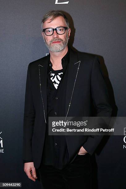 Artistic Director of Makeup Yves Saint Laurent, Lloyd Simmonds attends YSL Beauty launches the New Fragrance 'Black Opium Nuit Blanche' on February...
