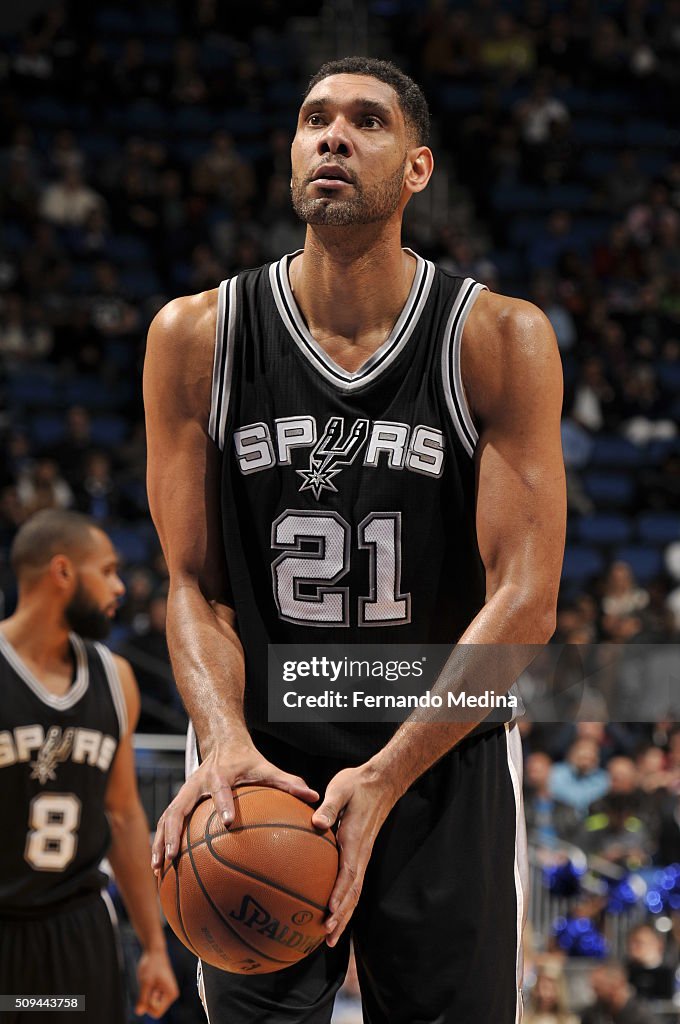 San Antonio Spurs v Orlando Magic