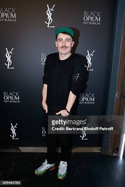 Director Fabien Constant attends YSL Beauty launches the New Fragrance 'Black Opium Nuit Blanche' on February 10, 2016 in Paris, France.