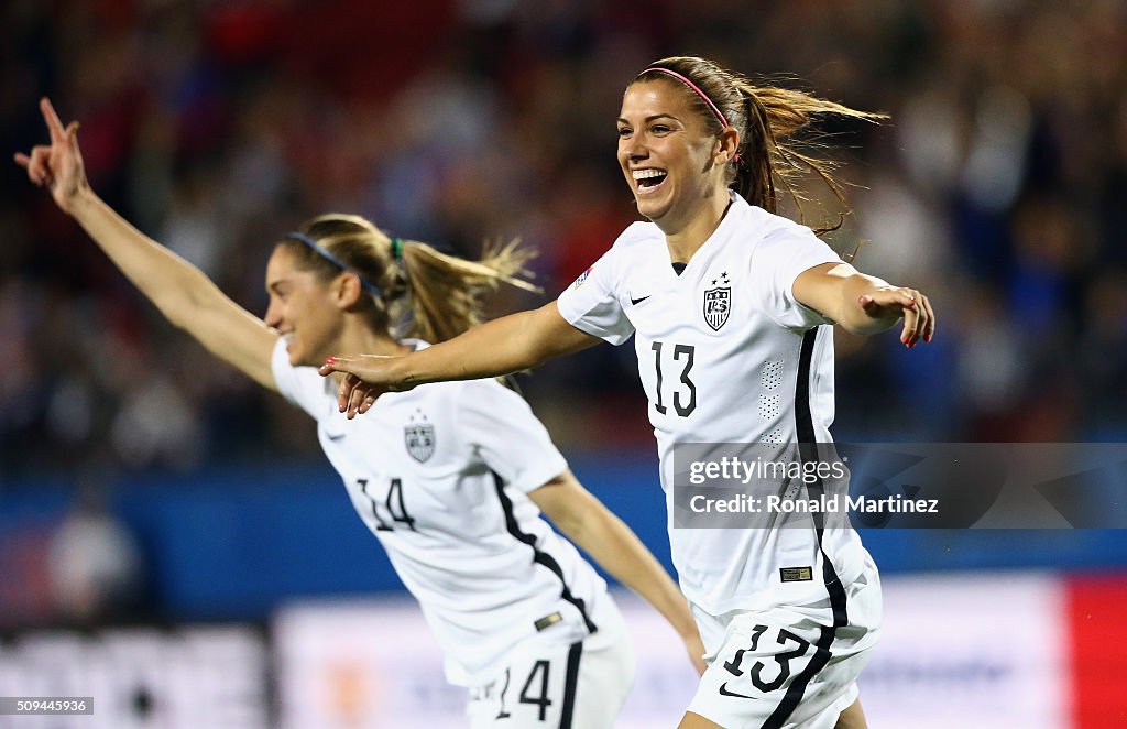 United States v Costa Rica: Group A - 2016 CONCACAF Women's Olympic Qualifying