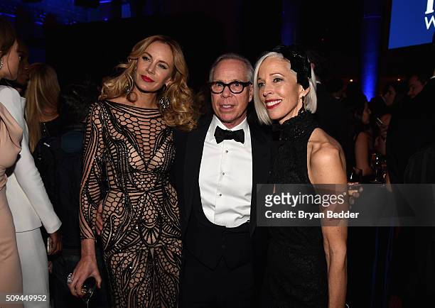 Designer Tommy Hilfiger , Dee Hilfiger and SVP of the fashion office and the director of women 's fashion and store presentation of the Bergdorf...