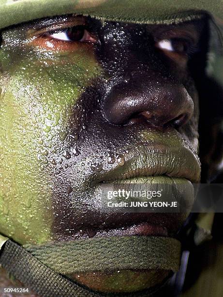 Soldier Rucking Sweating 94 Water Running Down Face Stock Photos, High-Res Pictures, and Images ...